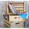 Home Décor by Leisure Arts® Blue Pine Wood Crate